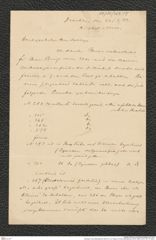 Nachlass Franz Steindachner, Brief von A. B. Meyer an Franz Steindachner (23.03.1882), Inv.Nr. 337.15, Seite 1